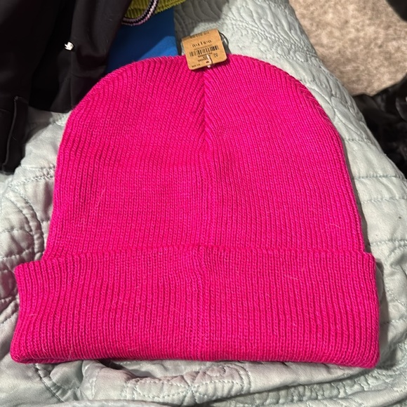 Hot pink PINK beanie - Picture 2 of 6